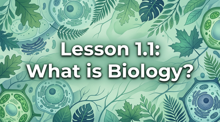 Introduction to Living Things & The Cell